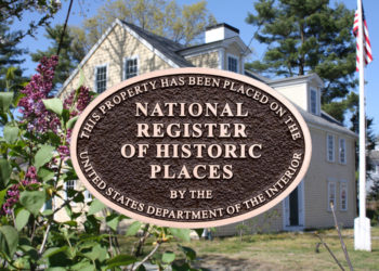 National Register of Historic Places plaque