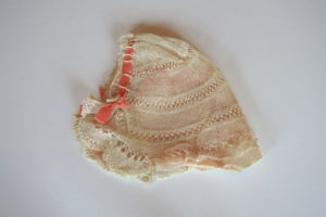 crocheted bonnet in hat collection