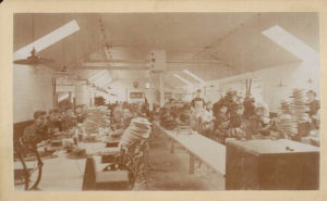 Inspection Room in hat factory