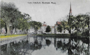 Lake Mitchell (Baker's Pond) postcard