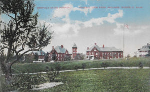 Medfield State Hospital, General View from Grounds postcard