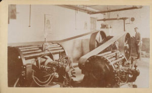 Machine Room in hat factory