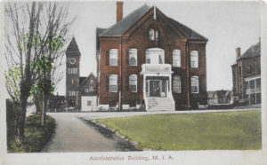 Medfield State Hospital Administration Building postcard