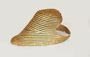 straw bonnet in hat collection