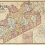Map of Norfolk County, 1853, Massachusetts, Digital Commonwealth