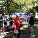 Medfield Historical Society booth at Medfield Day