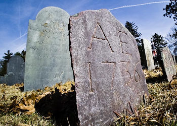 Vine Lake Cemetery headstones