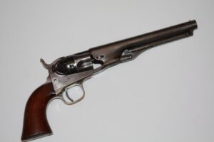 Colt revolver owned by George H. Derby