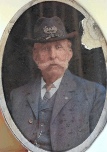 Ebenezer Granville Babcock in civil war uniform