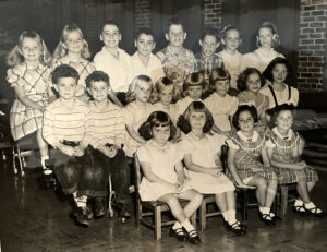 Elementary school picture of ten sets of twins