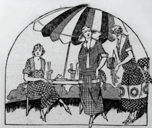 Ladies sporting summer fashions