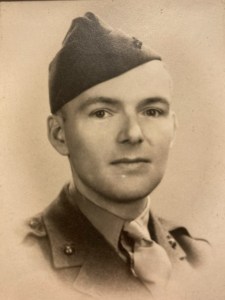 Byron Reed in Marine uniform